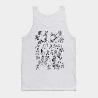 Shenmue - Move Scroll Collage Tank Top